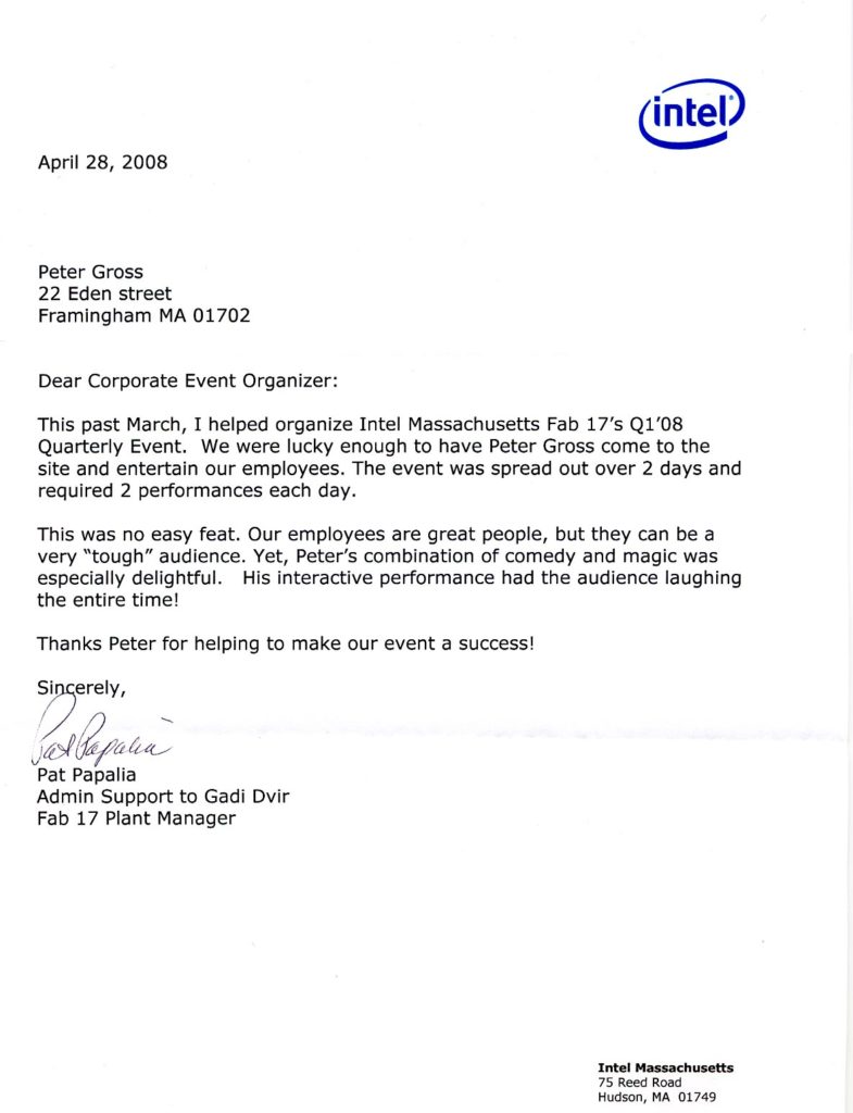 Intel Recommendation Hypnotist